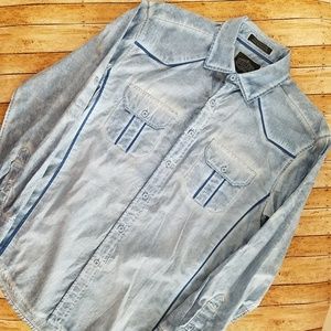 Brand new Montero Jeans button down shirt